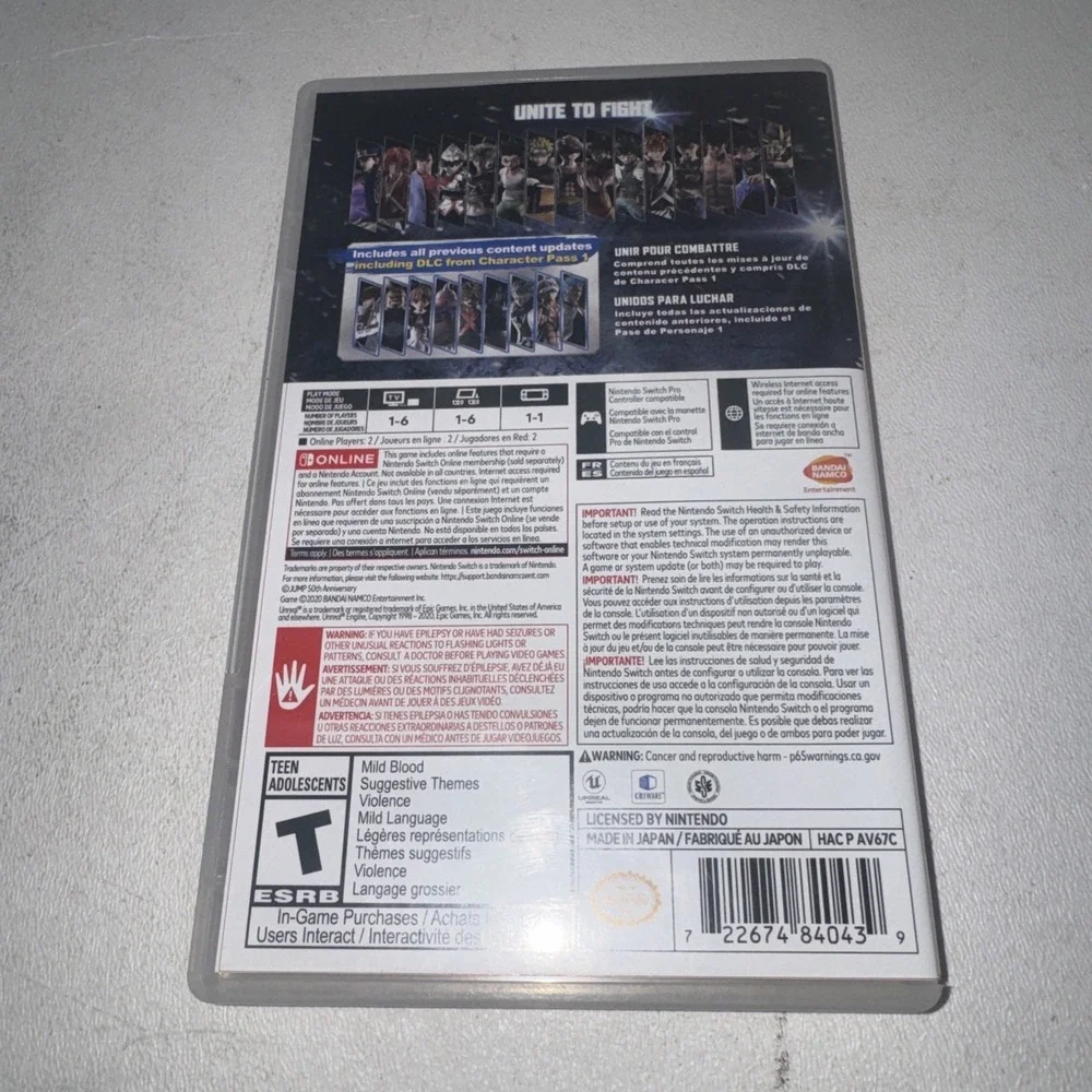 JUMP FORCE - Deluxe Edition - Nintendo Switch 2020